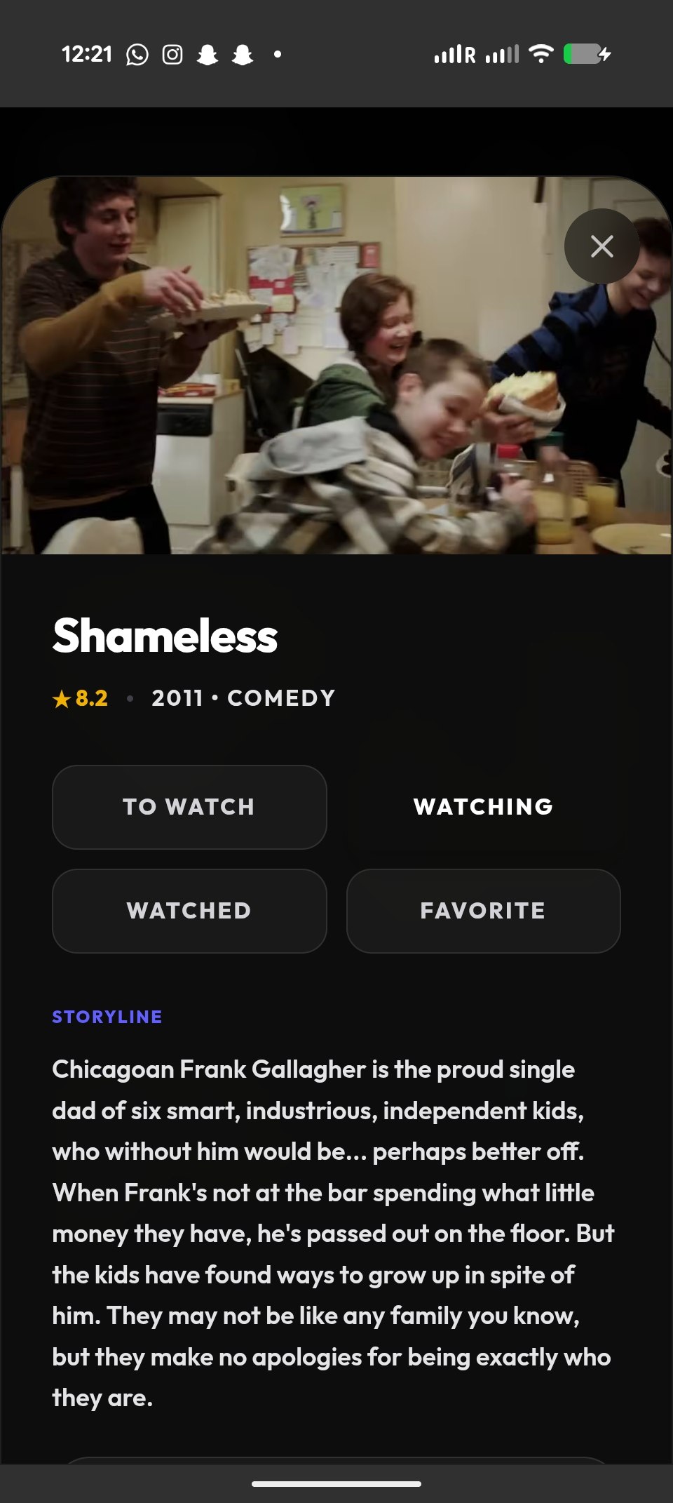 Share Movies Movie Details and Trailer Interface